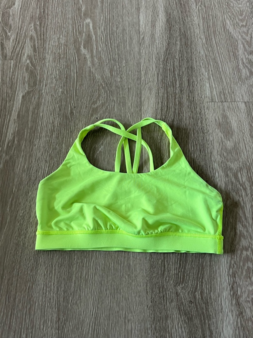 Lulu Lemon Women’s Neon Lime Sports Bra